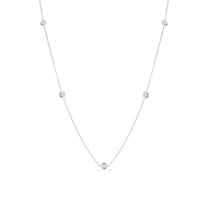 5-Station Diamond Necklace