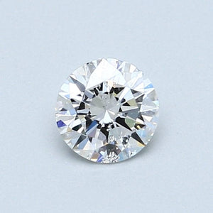 0.51 Carat E I1 Round Diamond