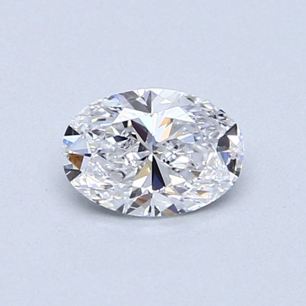 0.52 Carat D VS2 Oval Diamond