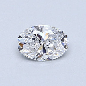 0.52 Carat D VS2 Oval Diamond