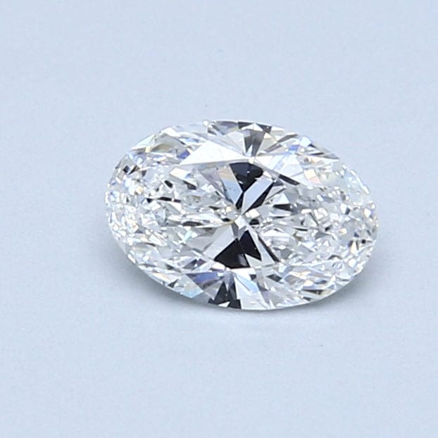 0.52 Carat E SI1 Oval Diamond