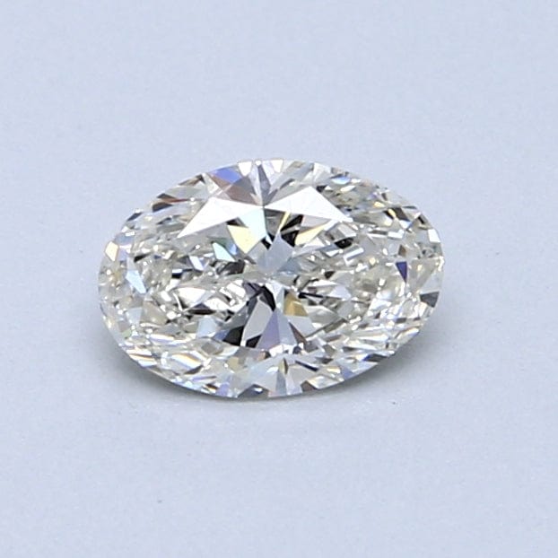 0.52 Carat J SI1 Oval Diamond