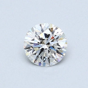 0.53 Carat F SI1 Round Diamond