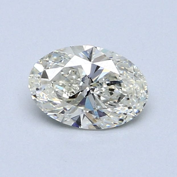 0.71 Carat J SI1 Oval Diamond