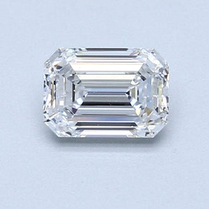 0.80 Carat D SI1 Emerald Diamond