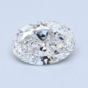 0.80 Carat D SI1 Oval Diamond