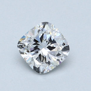 0.80 Carat D SI2 Cushion Diamond