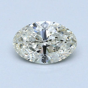 0.82 Carat J SI1 Oval Diamond