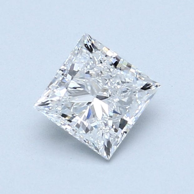 0.90 Carat E SI1 Princess Cut Diamond