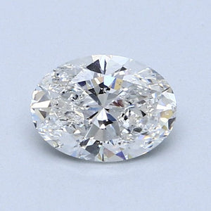 0.90 Carat F SI1 Oval Diamond