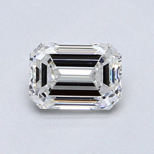 0.90 Carat F VS1 Emerald Diamond