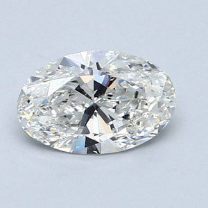 0.90 Carat H SI1 Oval Diamond