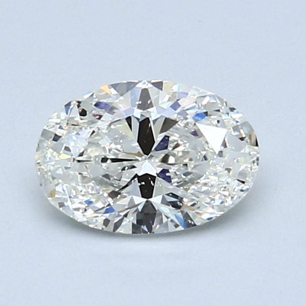 0.90 Carat H SI1 Oval Diamond