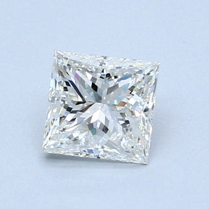 0.90 Carat H SI1 Princess Cut Diamond