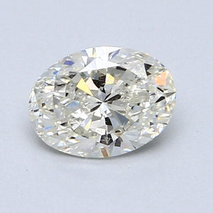 0.90 Carat J SI1 Oval Diamond