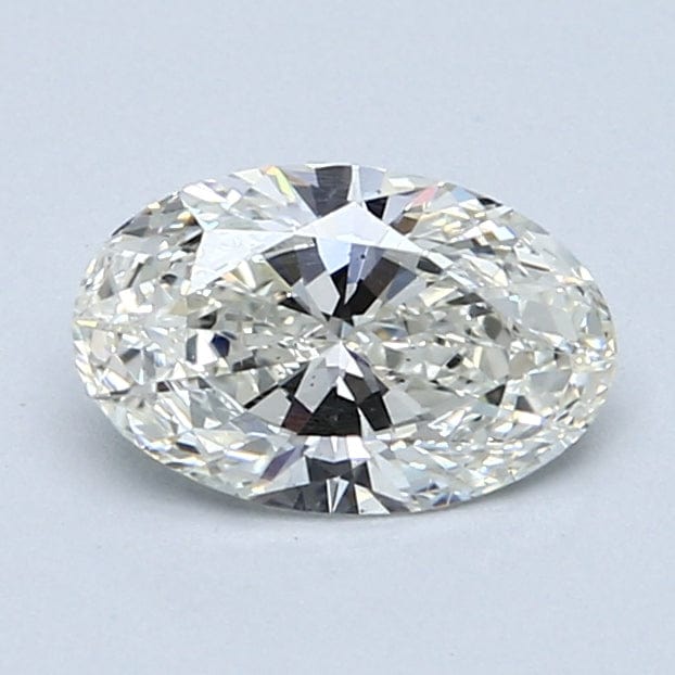 0.90 Carat J SI1 Oval Diamond
