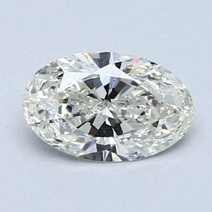 0.90 Carat J SI1 Oval Diamond