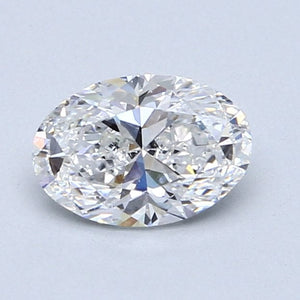 0.93 Carat D SI1 Oval Diamond