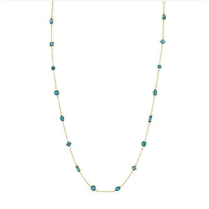 London Blue Topaz Necklace