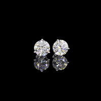 1.5 Carat Lab Grown Diamond Stud Earrings