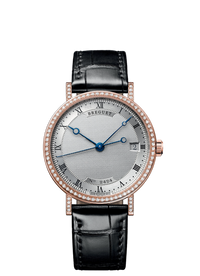 Breguet Classique Moon Phase 18K Rose Gold & Diamonds Lady's Watch