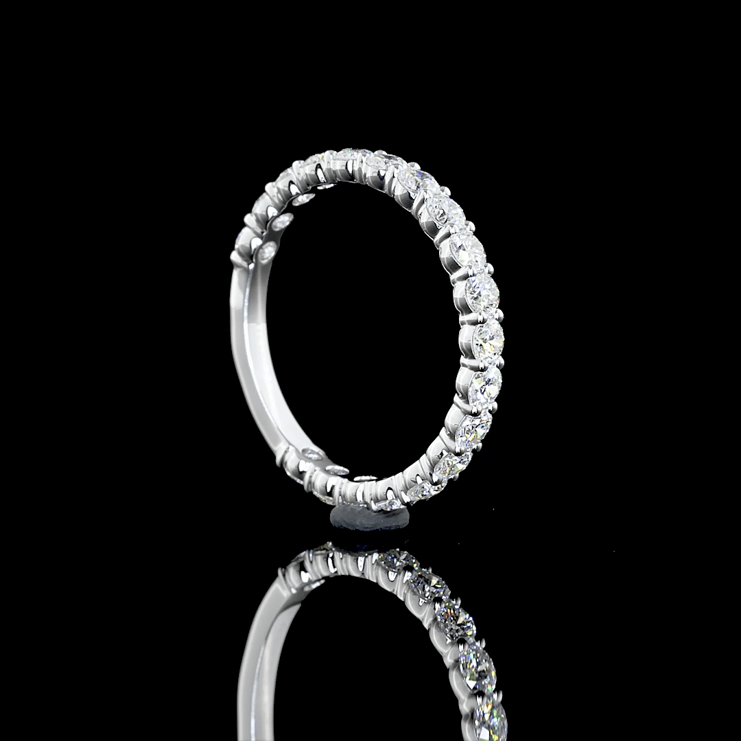 1 Carat Lab Grown Diamond Eternity Ring