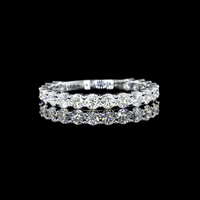 1 Carat Lab Grown Diamond Eternity Ring