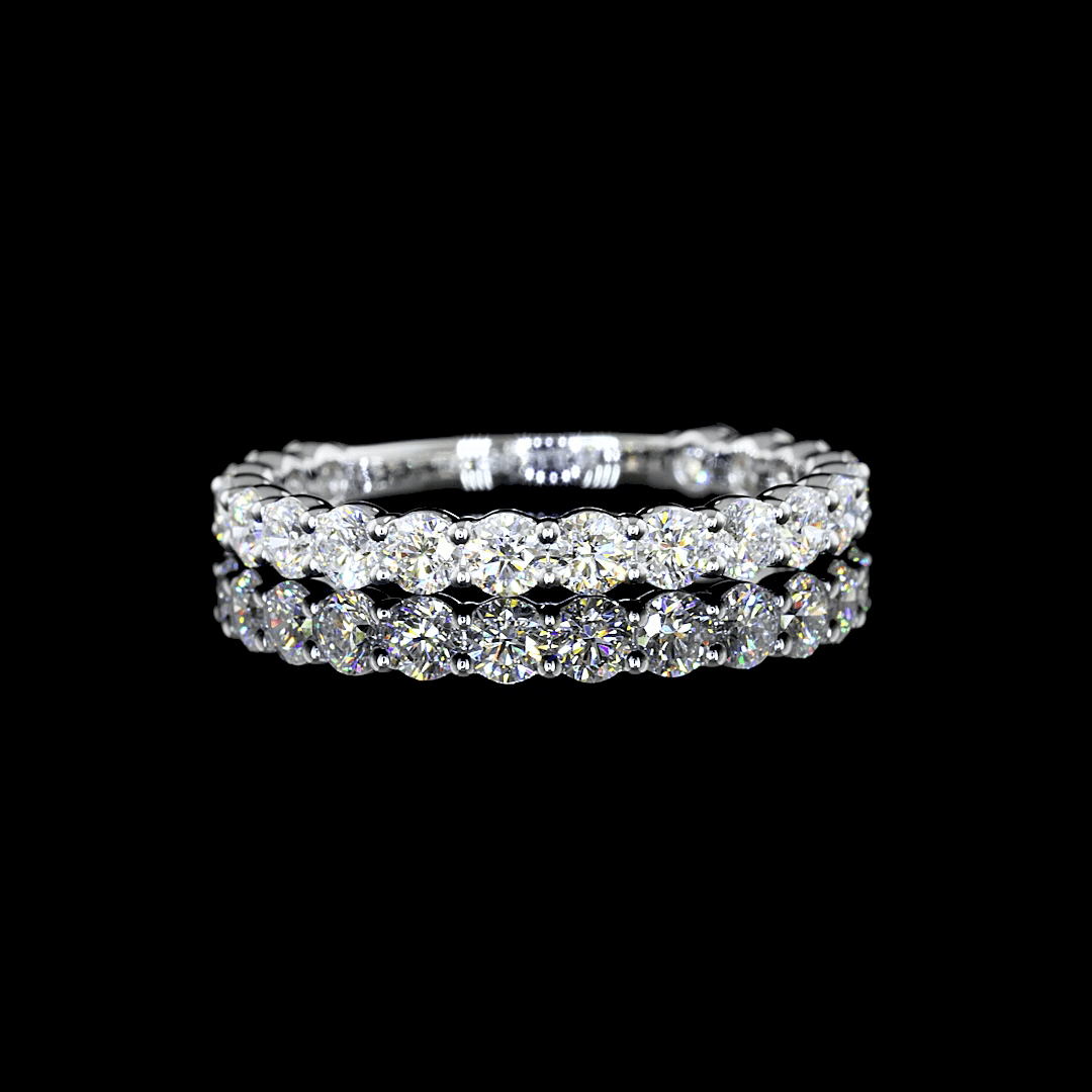1 Carat Lab Grown Diamond Eternity Ring