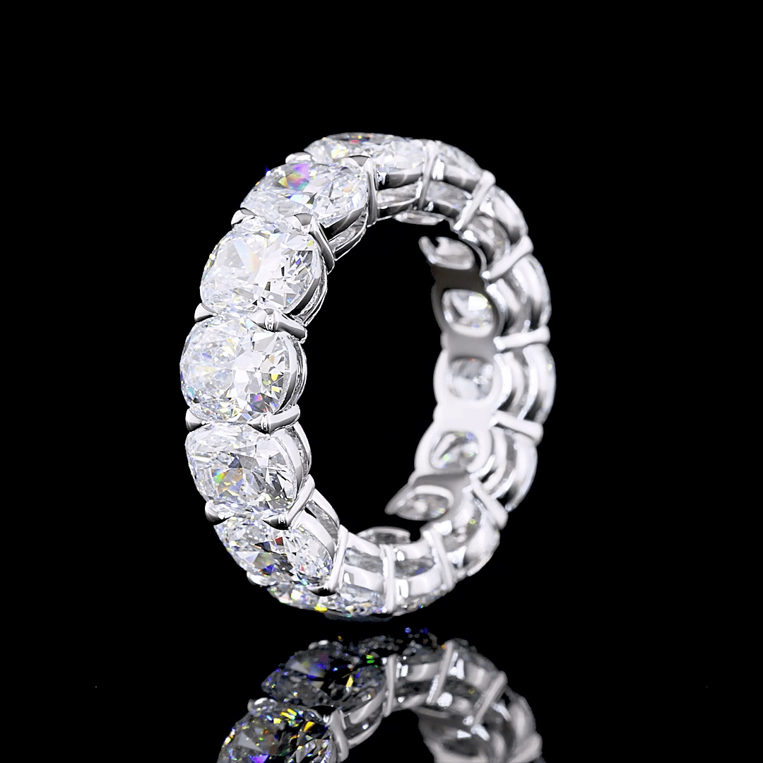10.3 Carat Lab Grown Diamond Eternity Ring
