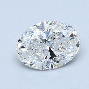 1.00 Carat D SI1 Oval Diamond
