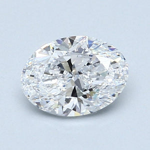 1.00 Carat D SI1 Oval Diamond