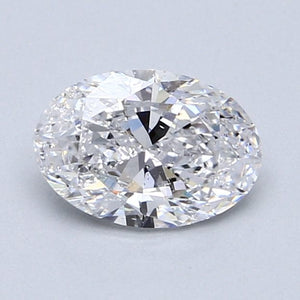 1.00 Carat D SI2 Oval Diamond