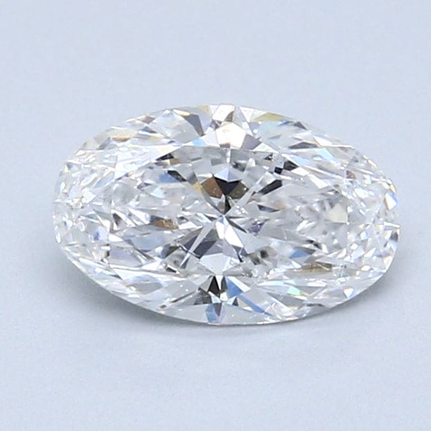 1.00 Carat D SI2 Oval Diamond