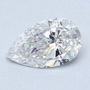 1.00 Carat E I1 Pear Diamond
