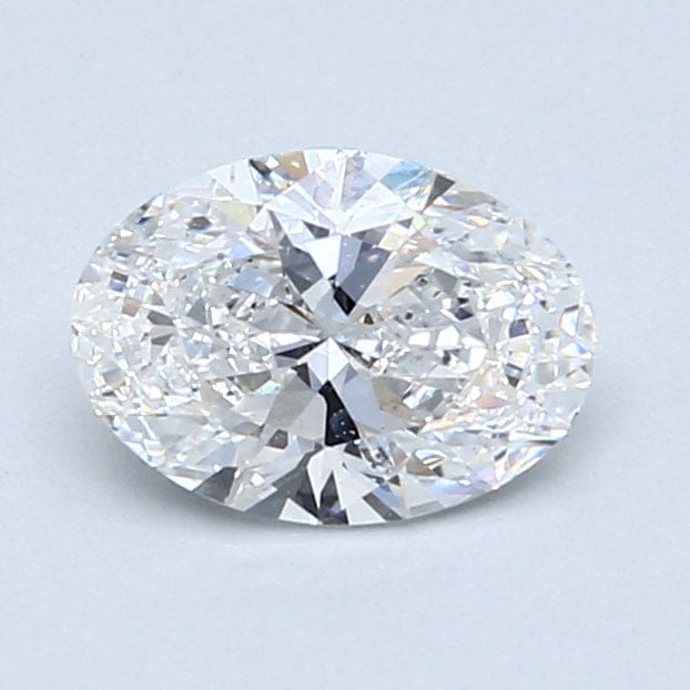 1.00 Carat E SI1 Oval Diamond