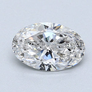 1.00 Carat E SI2 Oval Diamond