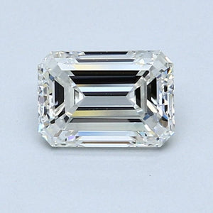 1.00 Carat G VS1 Emerald Diamond