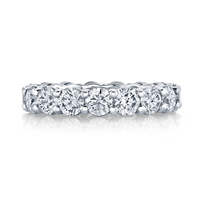 Round Diamond Eternity Band