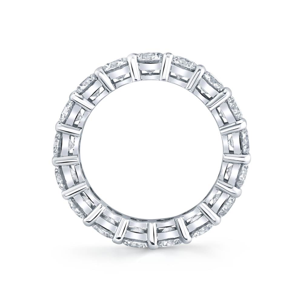 Round Diamond Eternity Band