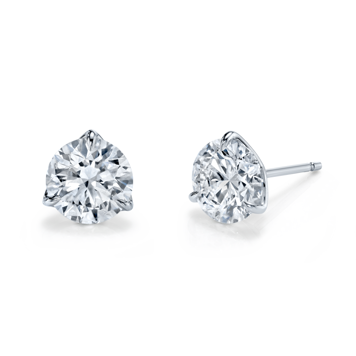 Signature Round Diamond Studs