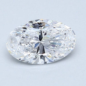 1.01 Carat D SI2 Oval Diamond