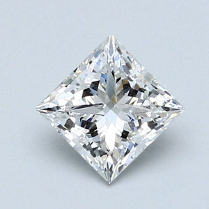 1.01 Carat F SI2 Princess Cut Diamond