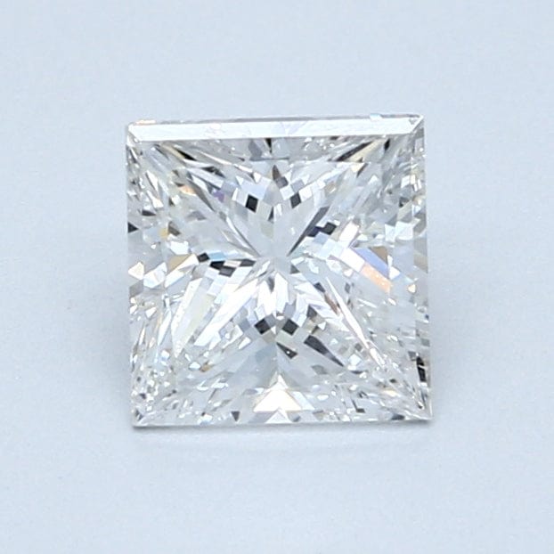1.02 Carat E SI1 Princess Cut Diamond