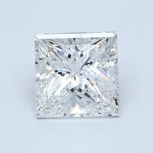 1.02 Carat E SI1 Princess Cut Diamond