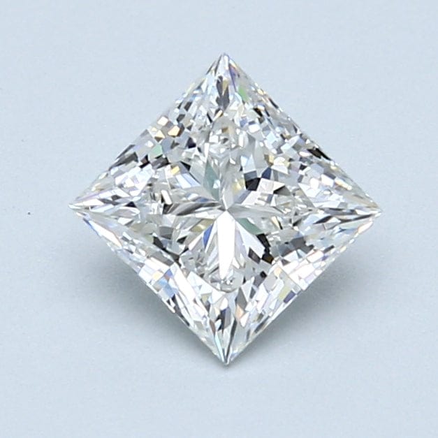 1.02 Carat F SI1 Princess Cut Diamond