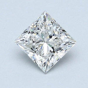1.02 Carat F SI1 Princess Cut Diamond