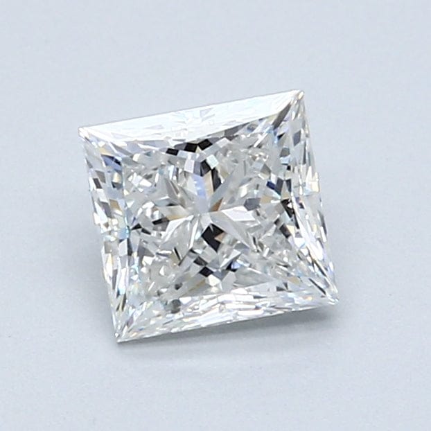 1.02 Carat F SI1 Princess Cut Diamond