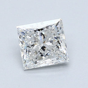 1.02 Carat F SI1 Princess Cut Diamond