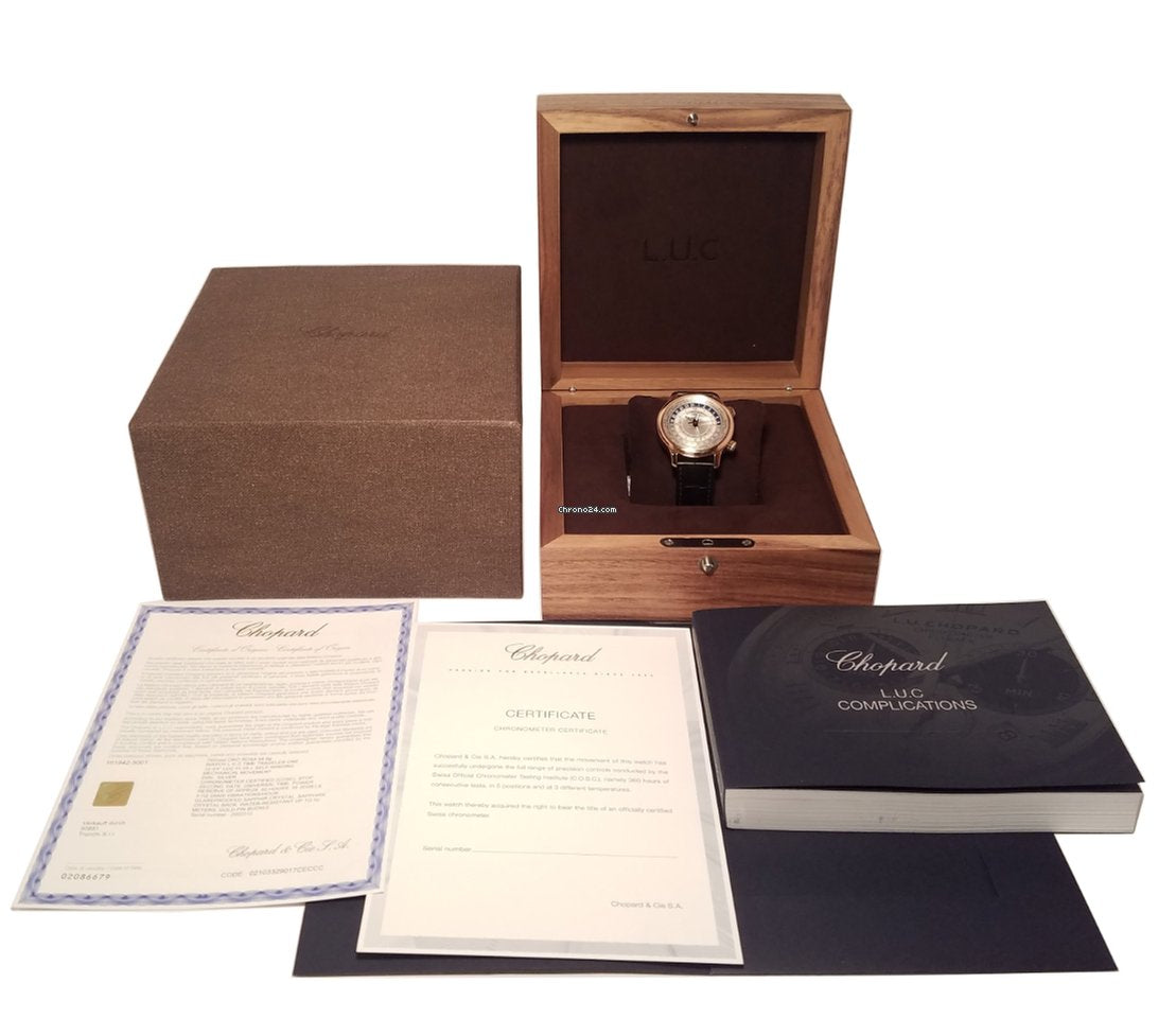 Chopard L.U.C Time Traveler One 18K Rose Gold Men's Watch