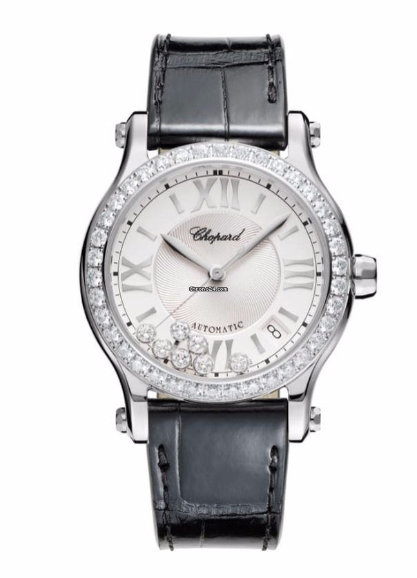 Chopard Happy Sport Stainless Steel &amp; Diamonds Ladies Watch